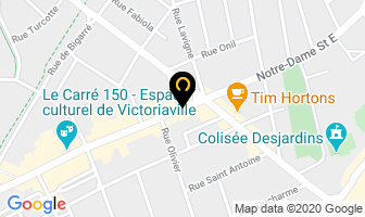 Cadres D S in Victoriaville map