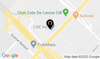 Cae Inc in Brantford map