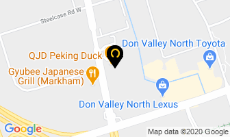 Caesar Spa in Markham map