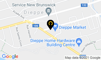Cafe Archibald in Dieppe map