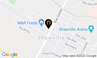 Caf&eacute; 349 in Shawville map