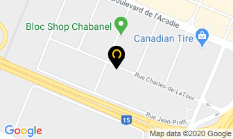 Caf&eacute; Exotica in Montreal map