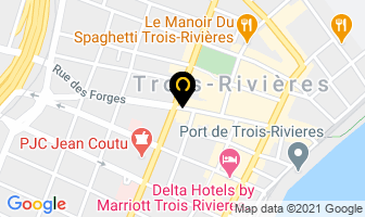 Caf&eacute; Morgane Royale in Trois-Rivières map