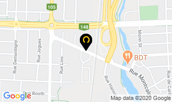Caf&eacute; Vasanti in Gatineau map
