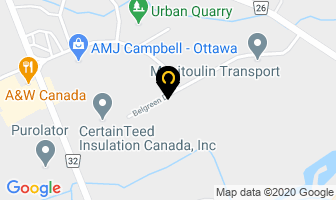 Cahill Commercial in Guelph map