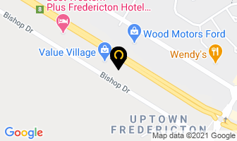 Cain Insurance Services Ltd in Fredericton map