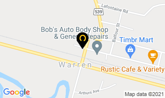 Caisse Populaire Warren in Warren map