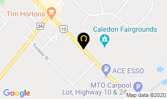 Caledon Co-Operative Nursery School in Caledon map