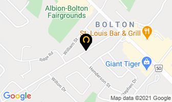 Caledon Studio Inc in Bolton map
