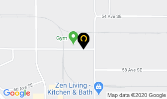 Calgary Aluminum Custom Fabrication Ltd in Calgary map