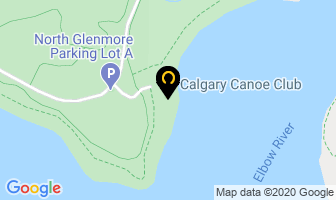 Calgary Canoe Club in Calgary map