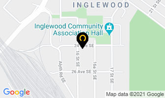 Calgary Christian Assembly in Calgary map