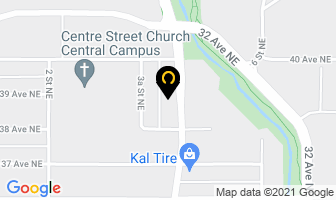 Calgary Economy Printers in Calgary map