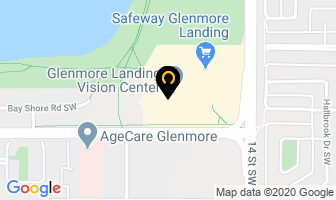 Calgary Laboratory Services Glenmore Landing in Calgary map