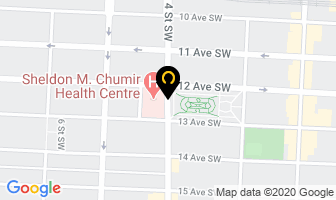 Calgary Laboratory Services Sheldon M Chumir in Calgary map