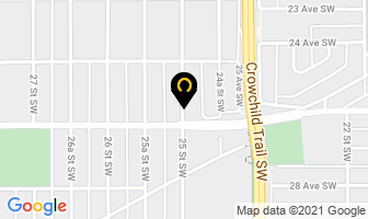 Calgary Mennonite Housing Society in Calgary map