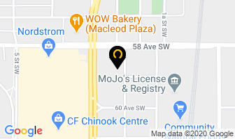 Calgary Traffic Ticket Defender Inc in Calgary map