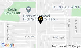 Calgary Youth Physiotherapy in Calgary map