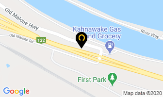 Calico Cottage in Kahnawake map