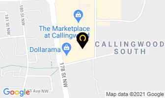Callingwood Bottle Depot in Kenora map