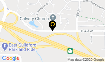 Calvary Mandarin Church in Surrey map