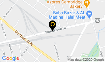 Cambridge Collision & Auto Body Centre in Cambridge map