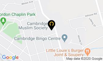 Cambridge Muslim Society in Cambridge map