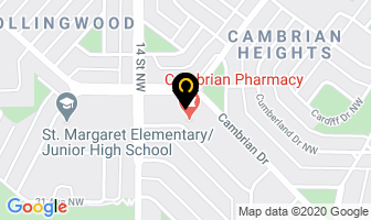 Cameo Beauty Salon in Calgary map
