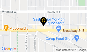 Cameo Pizza in Yorkton map