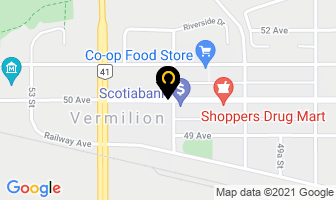 Cameron Russ Mortgages in Vermilion map