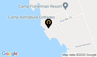 Camp Ashtabula Cottages in Trent Lakes map