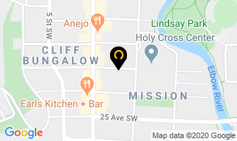 Camp Beauty Salon in Calgary map
