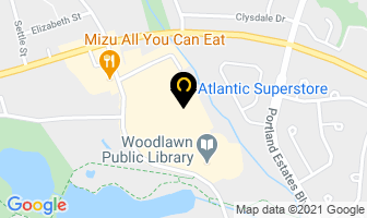 Camp Bow Wow in Dartmouth map