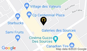 Camp De Sports Excel in Dollard-des-Ormeaux map
