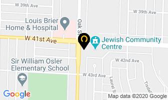 Camp Gan Israel in Toronto map