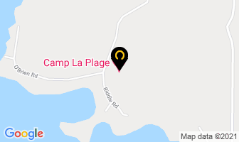 Camp La Plage in Queensville map
