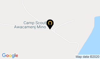 Camp Scout Awacamenj Mino in Saint-Pie map