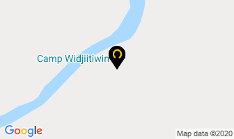 Camp Widjiitiwin in Huntsville map
