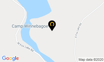 Camp Winnebagoe in Huntsville map