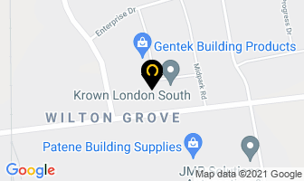 Campbell Bros Movers Ltd in London map