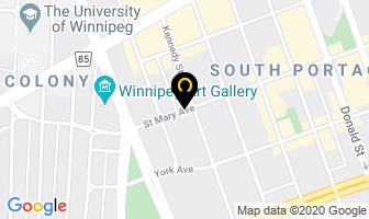 Campbell Gunn Inness in Winnipeg map