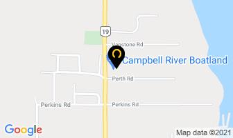Campbell River Boatland in Gracefield map
