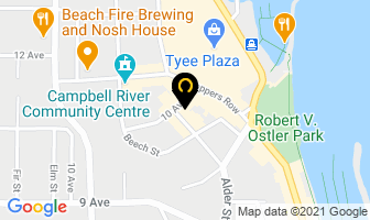 Campbell River Physiotherapy Clinic in Gracefield map