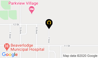 C&d Excavating Ltd in Beaverlodge map