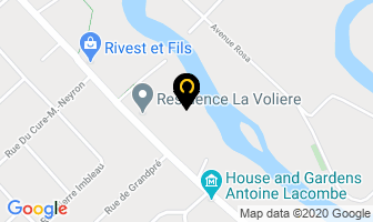 Camping De La Rive in Saint-charles-borromée map