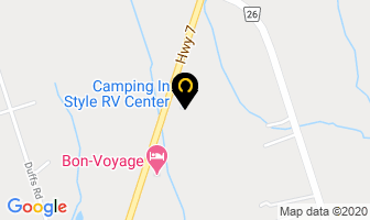 Camping In Style Rv Centre in Whitby map