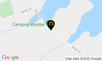 Camping Malybel in Beresford map