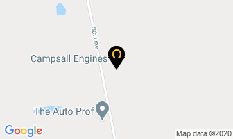 Campsall Engines in Egbert map