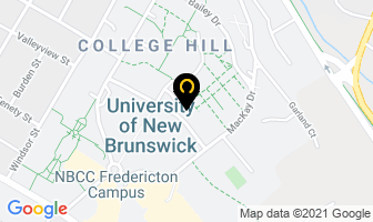 Campus Convenience in Fredericton map