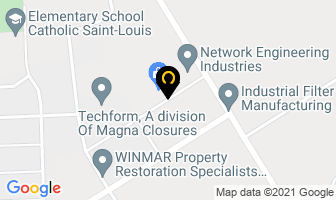 Camwood Window Mfg Ltd in Penetanguishene map